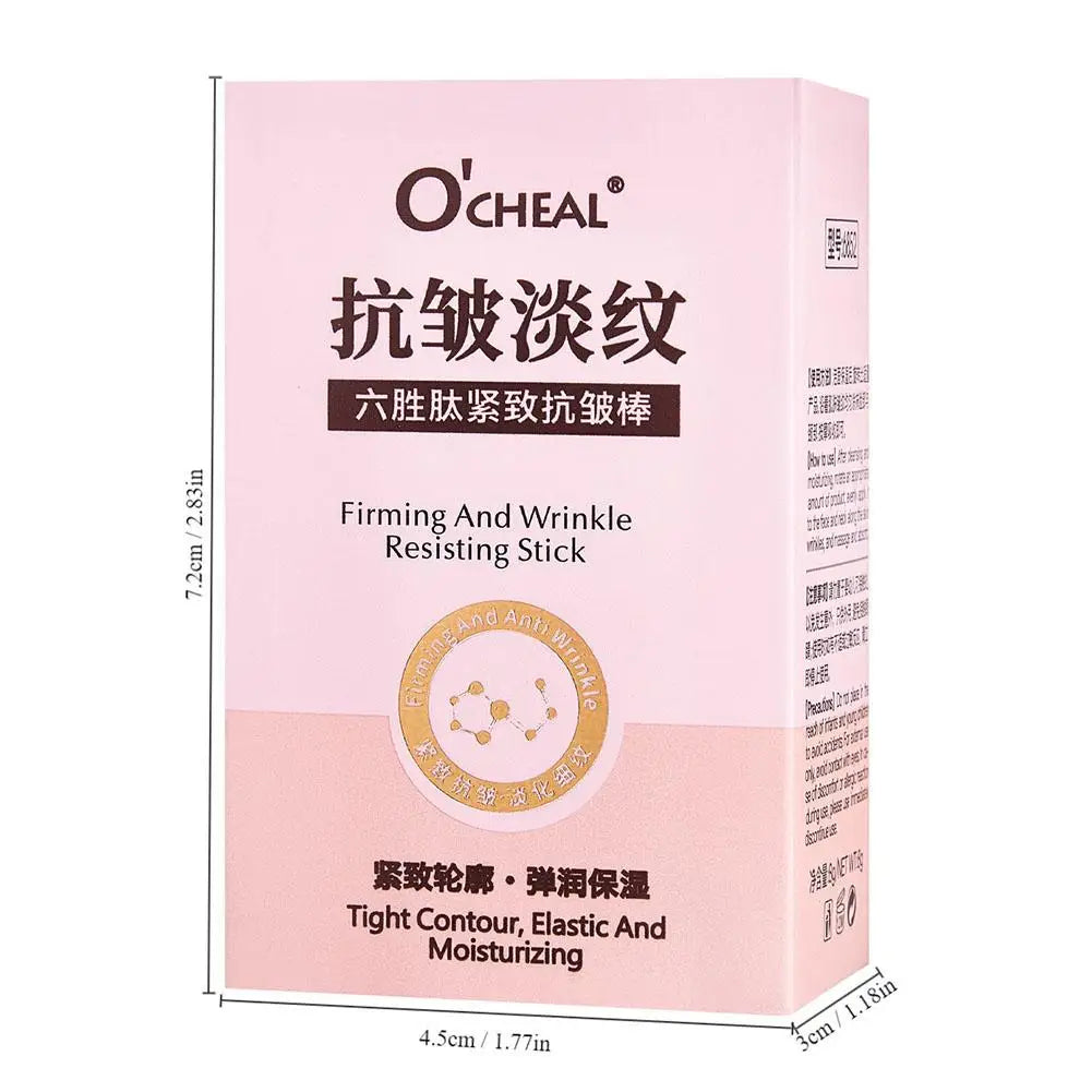 Collagen Peptide Firming Stick – Portable Moisturizing Skin Balm with Hexapeptide