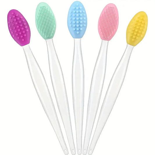 5-Piece Silicone Facial Cleansing Brush Set