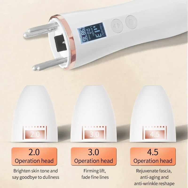Magic 7D Mini Ultrasonic Face Lifting, Massager SPA Beauty Machine,Wrinkle Removal, Anti-Aging Skin Tightening Eye Care