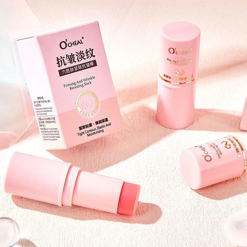 Collagen Peptide Firming Stick – Portable Moisturizing Skin Balm with Hexapeptide