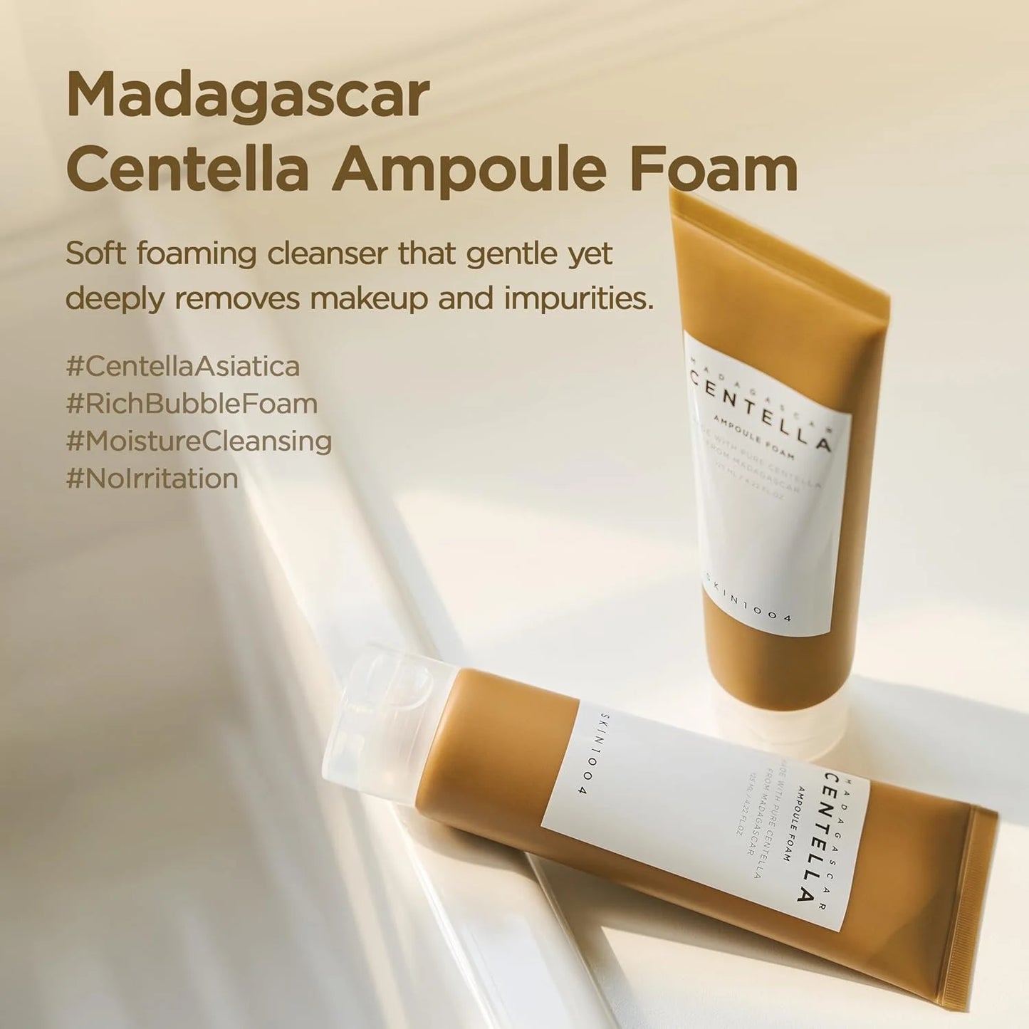 CENTELLA, TEA-TRICA BHA Foam-A natural blend of Tea Tree Leaf Water and
Centella for effective soothing care