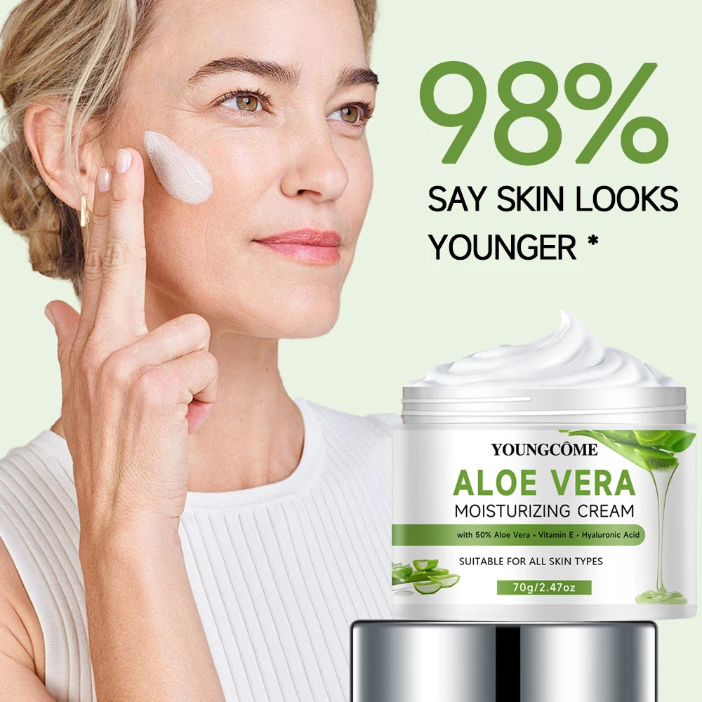 Aloe Vera Moisturizing Cream & Skincare Set