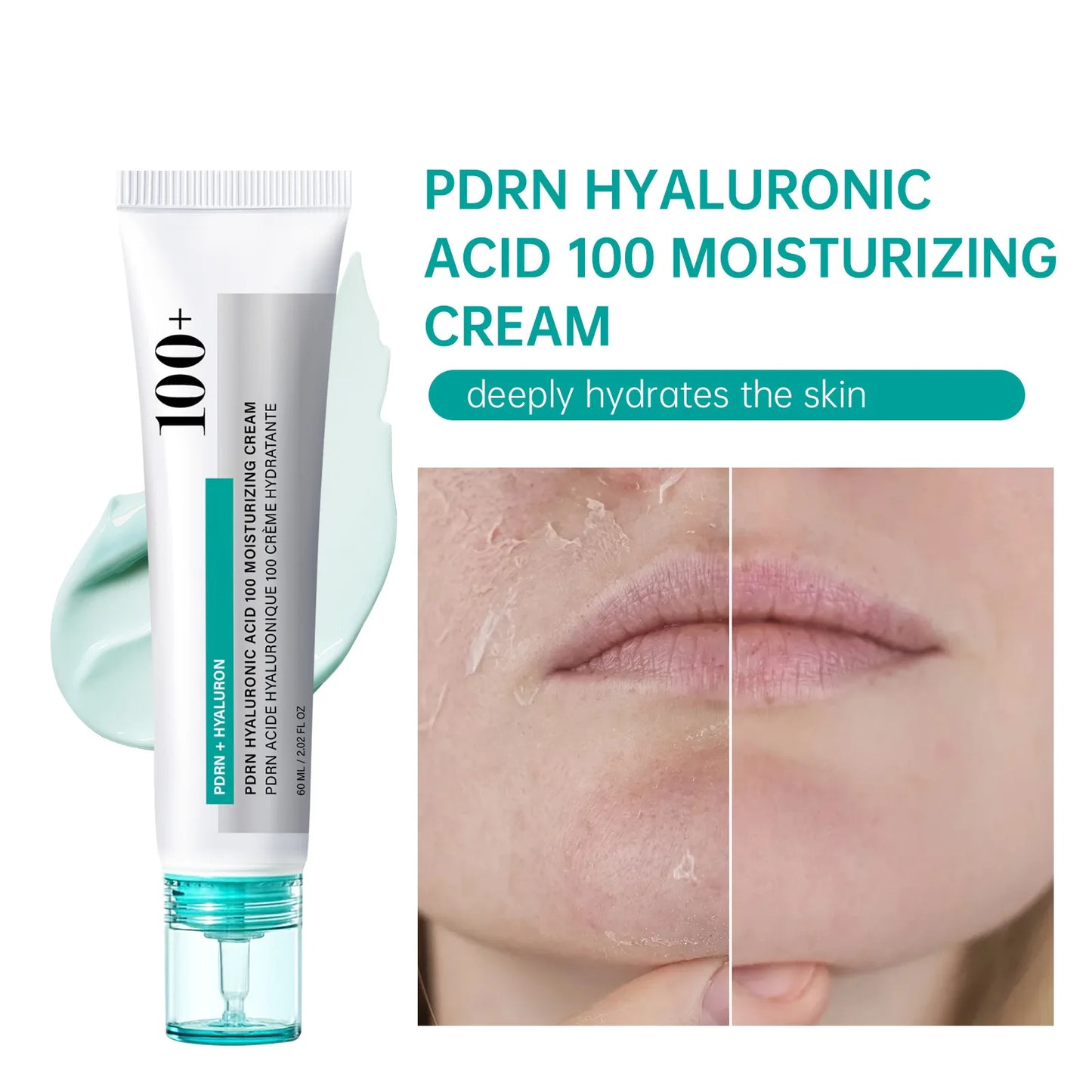 Silk Glow Hydra Cream-100% Moisturizing,Lightweight Hydrating Moisturizer Collagen for Glass Skin, Korean Skin Care