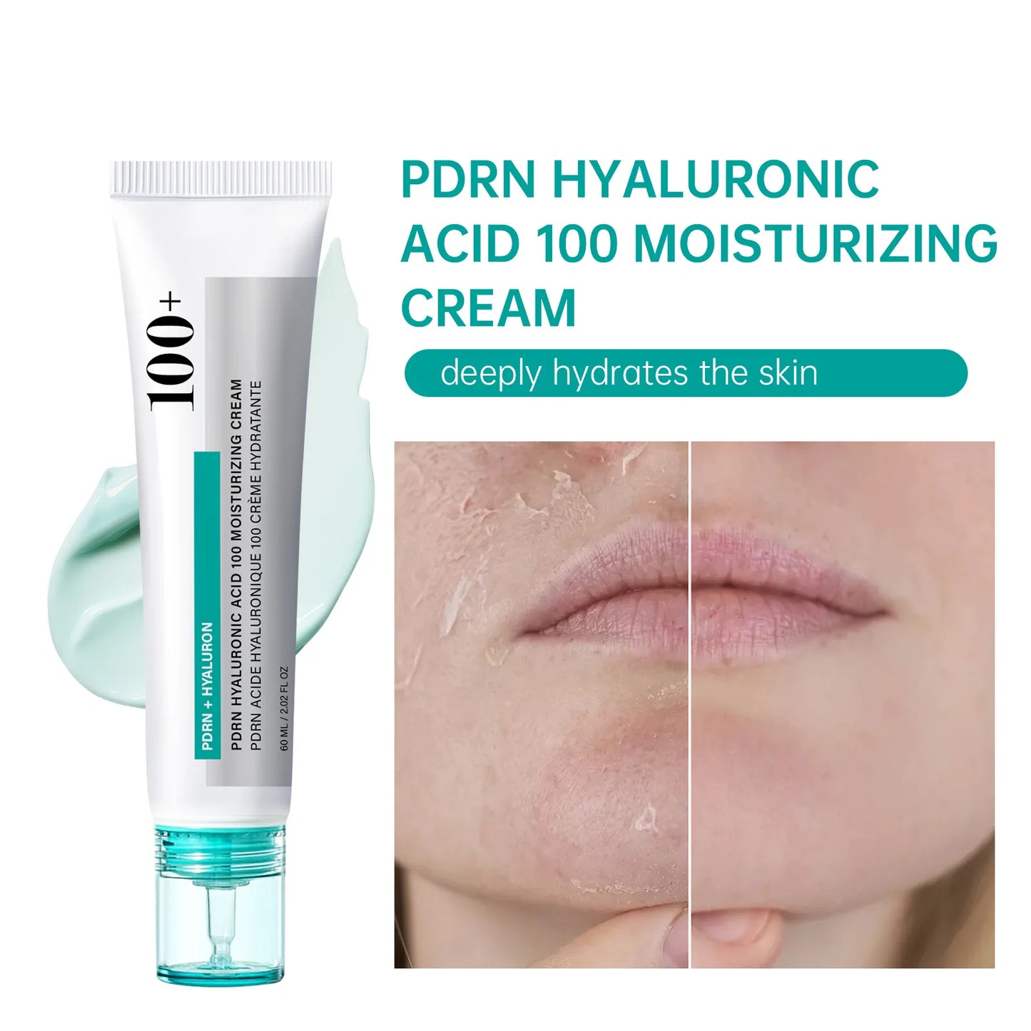 Silk Glow Hydra Cream-100% Moisturizing,Lightweight Hydrating Moisturizer Collagen for Glass Skin, Korean Skin Care