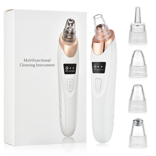 3 Suction Mode Blackhead Remover-Face Cleansing Beauty Machine Dead Skin Remover + Skin Care Tool