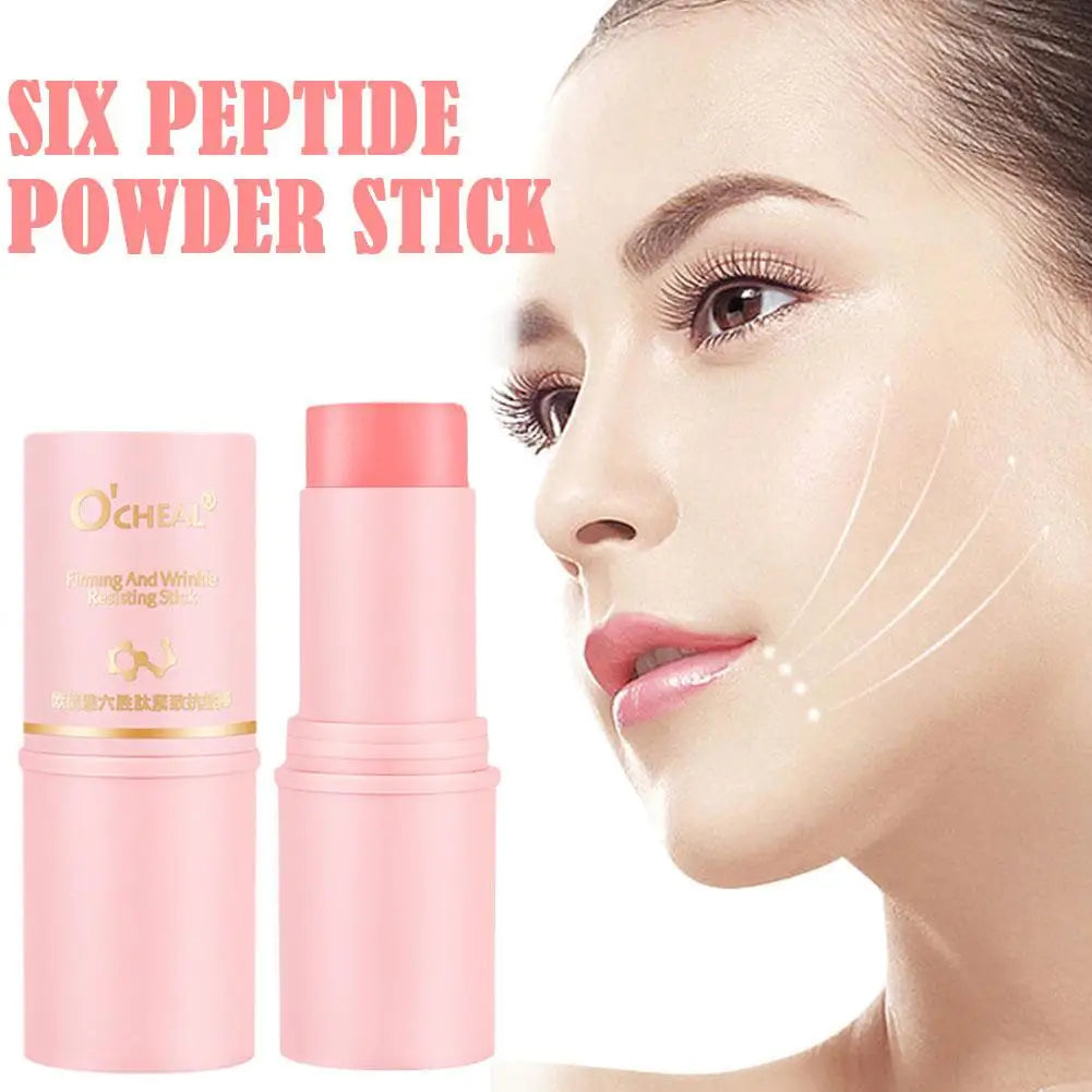 Collagen Peptide Firming Stick – Portable Moisturizing Skin Balm with Hexapeptide