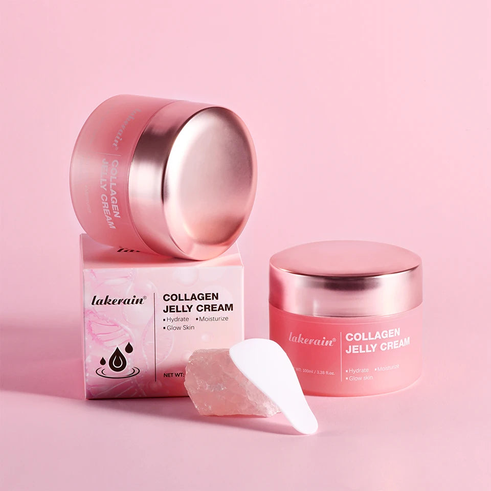Anti Aging Collagen Face Cream-100ml Niacinamide Moisturizer Hydrating Gel For Tightening Soothing Firmness Skincare