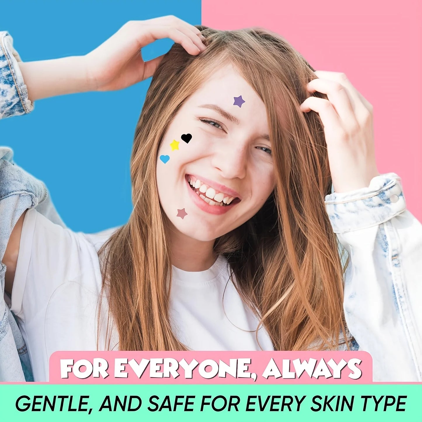 Colorful Star Pimple Patches – 432 Count