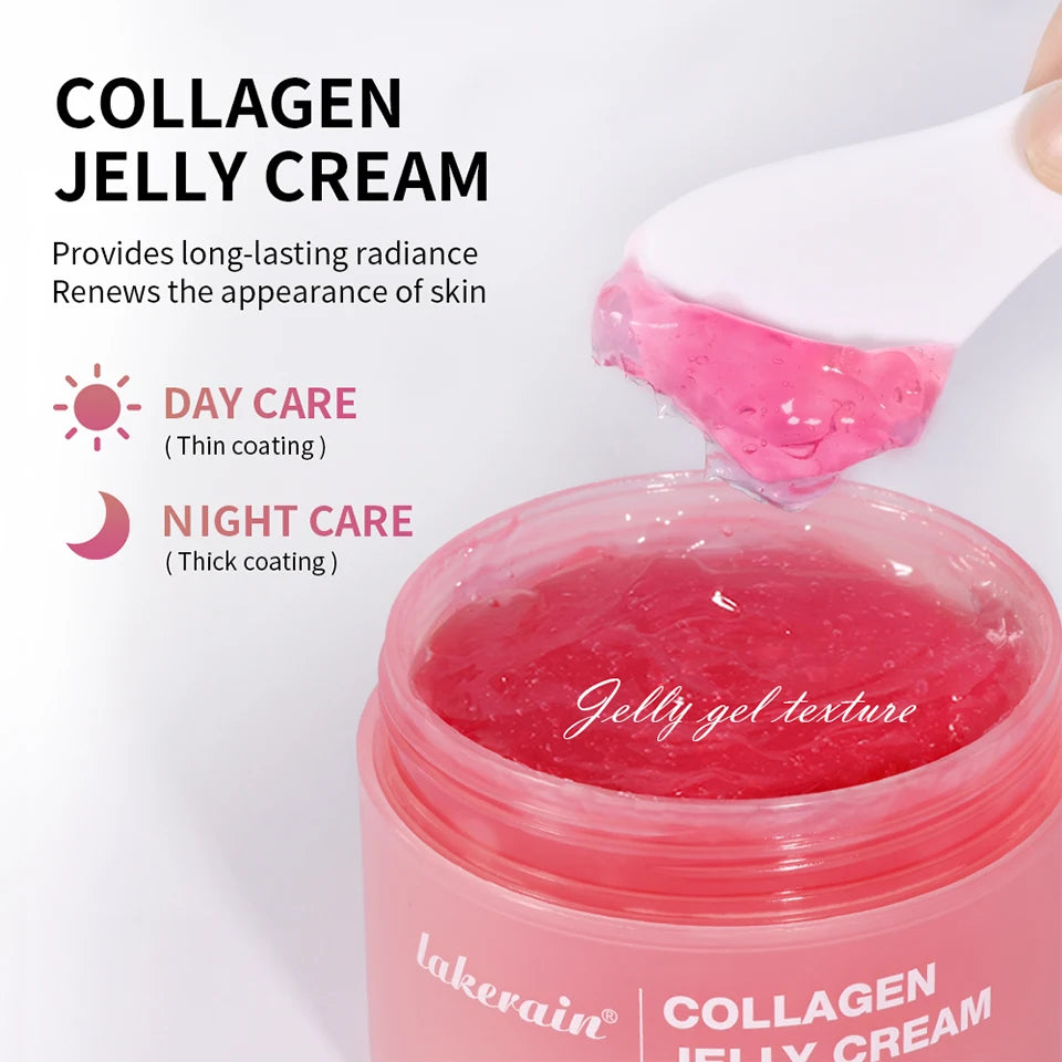 Anti Aging Collagen Face Cream-100ml Niacinamide Moisturizer Hydrating Gel For Tightening Soothing Firmness Skincare