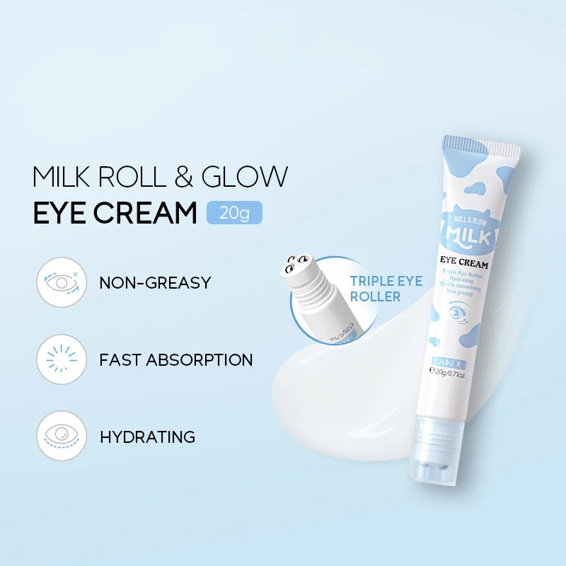 10PCS Ultimate milk glow - Brightening Eye Cream BB Cream Pore Cleansing Gentle Deep Hydration Christ+headband