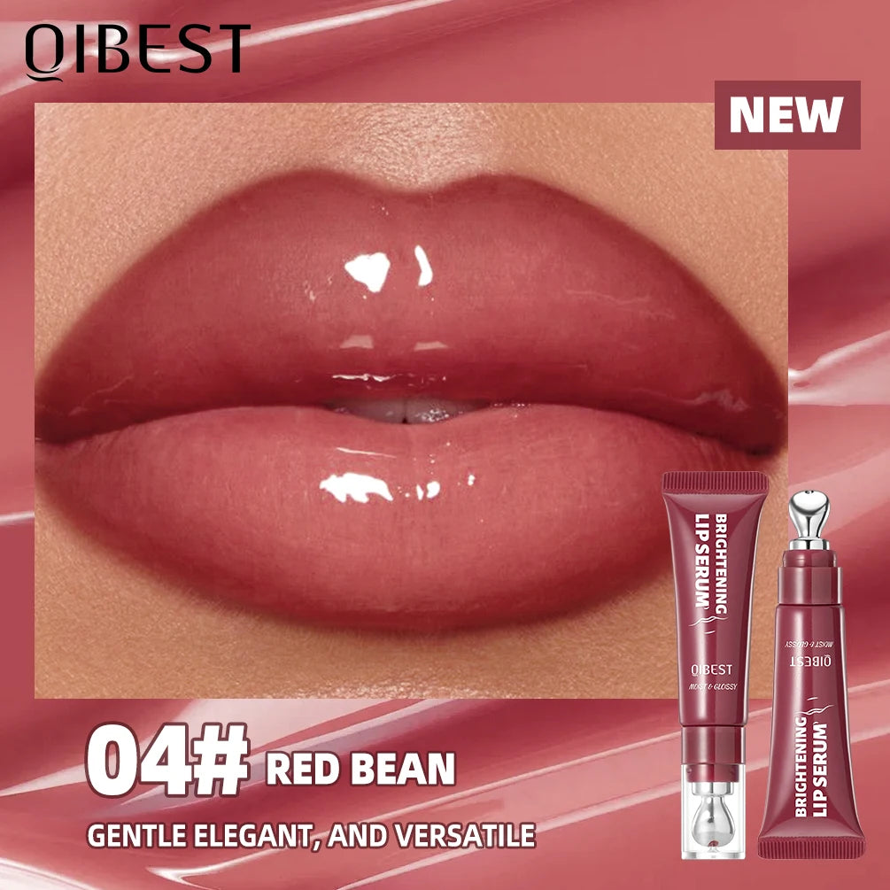 Mirror Pearl Lipgloss-Long Lasting Moisturizing Shine Glitter Lip Glaze Non Stick Cup Jelly Pout Lip Tint Makeup