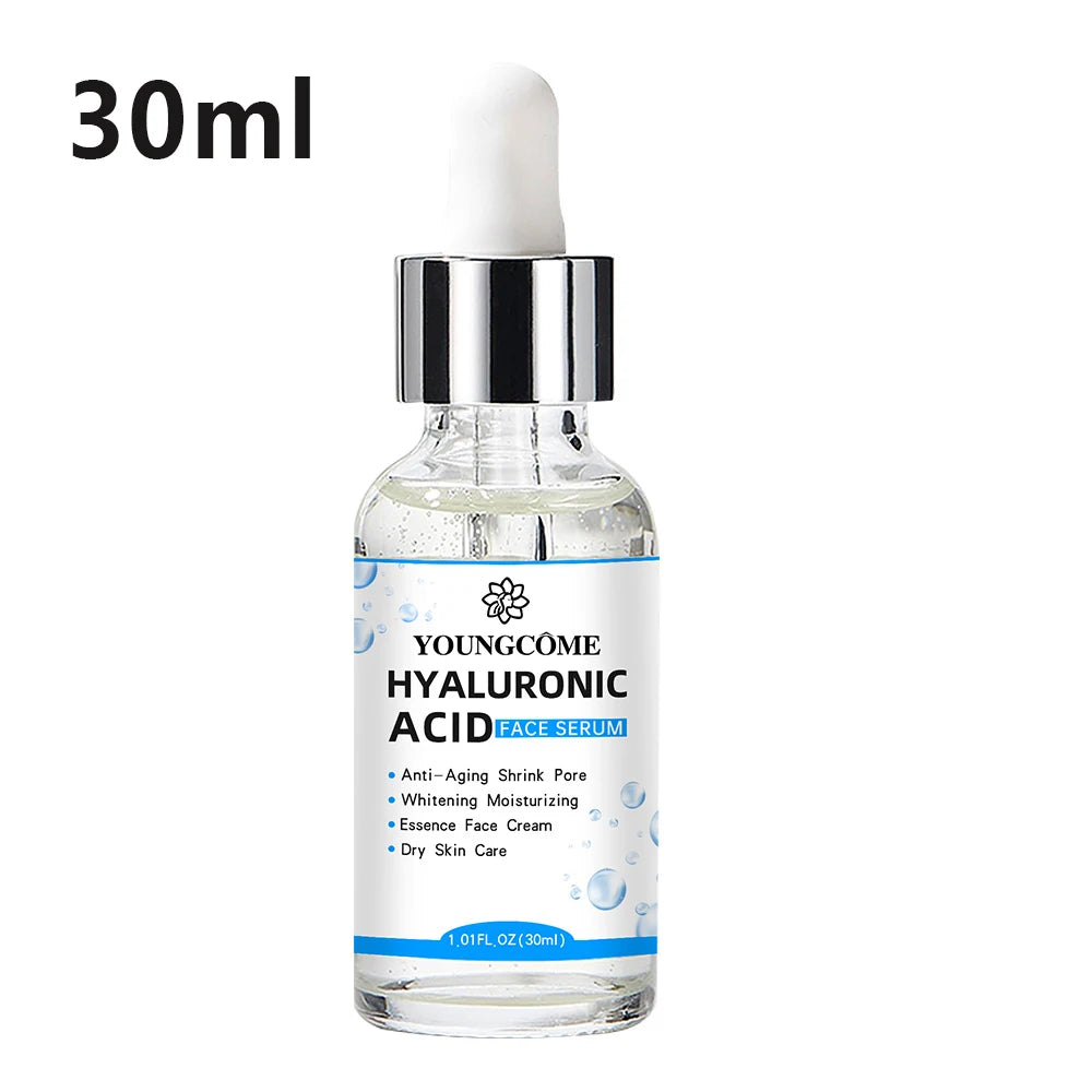Hyaluronic Acid Facial Serum – Deep Hydration with Vitamin C & Plant Extracts
