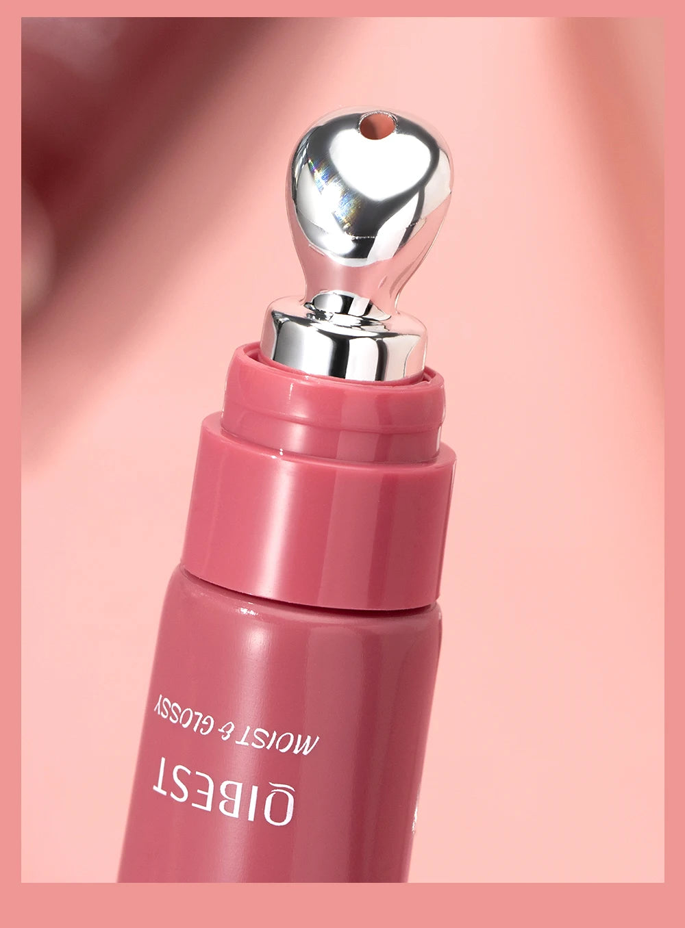 Mirror Pearl Lipgloss-Long Lasting Moisturizing Shine Glitter Lip Glaze Non Stick Cup Jelly Pout Lip Tint Makeup