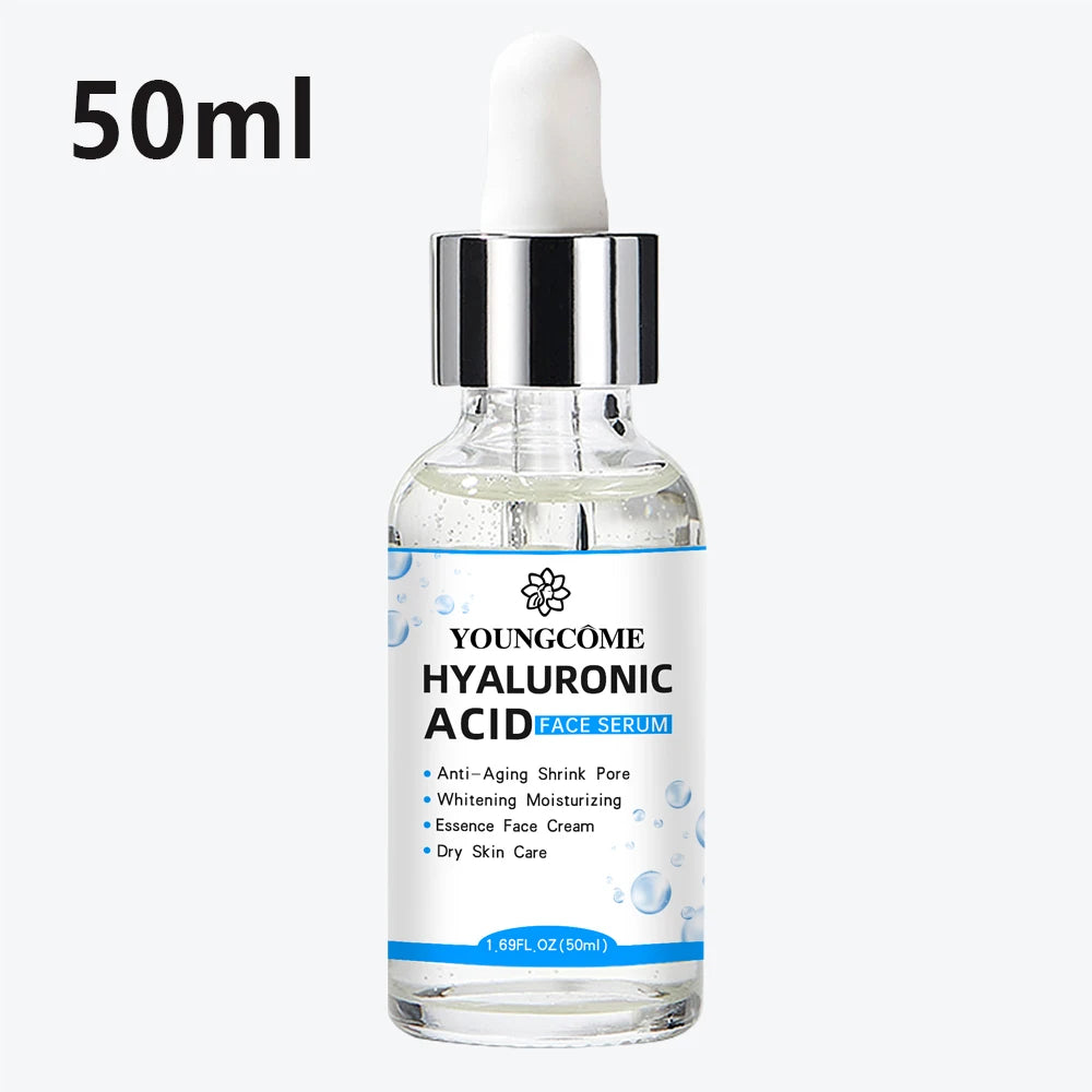 Hyaluronic Acid Facial Serum – Deep Hydration with Vitamin C & Plant Extracts