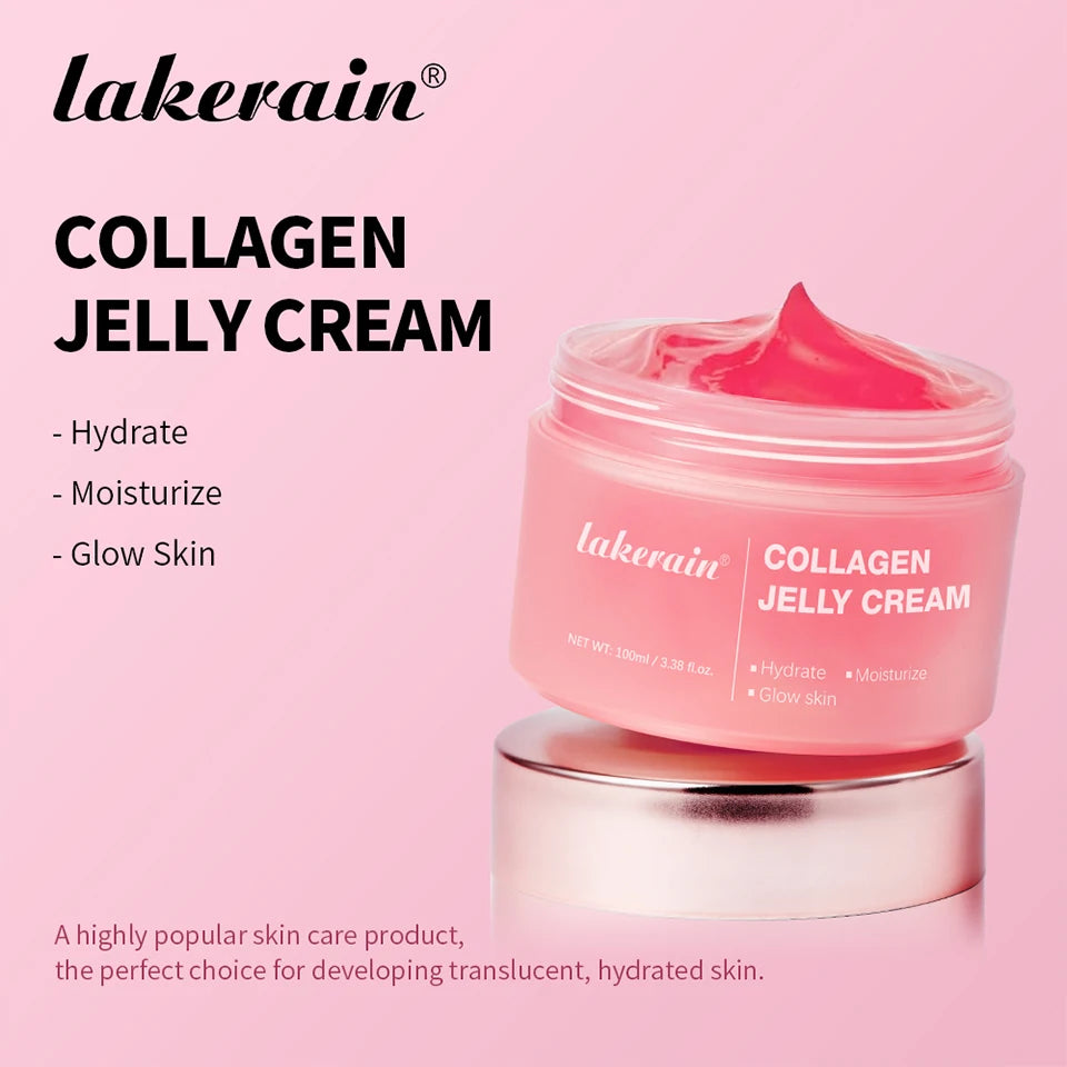 Anti Aging Collagen Face Cream-100ml Niacinamide Moisturizer Hydrating Gel For Tightening Soothing Firmness Skincare