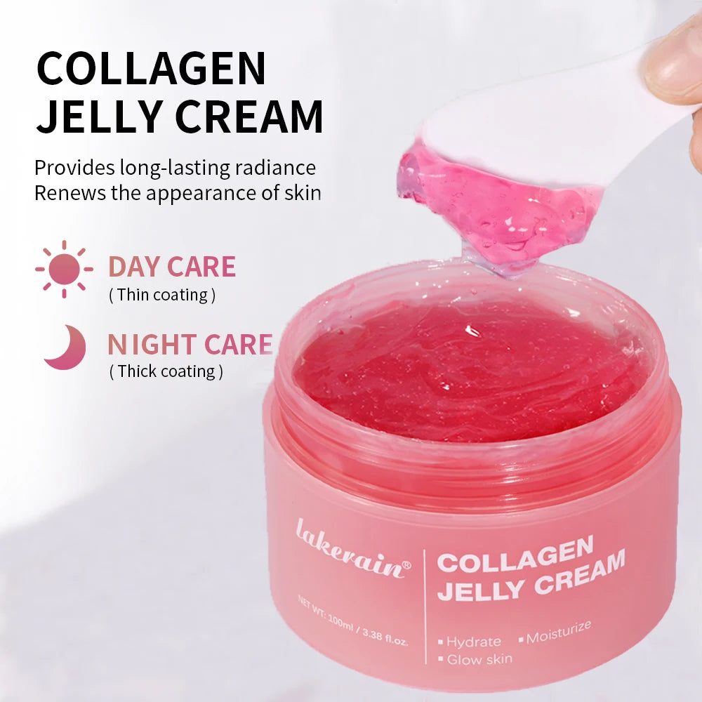 Anti Aging Collagen Face Cream-100ml Niacinamide Moisturizer Hydrating Gel For Tightening Soothing Firmness Skincare