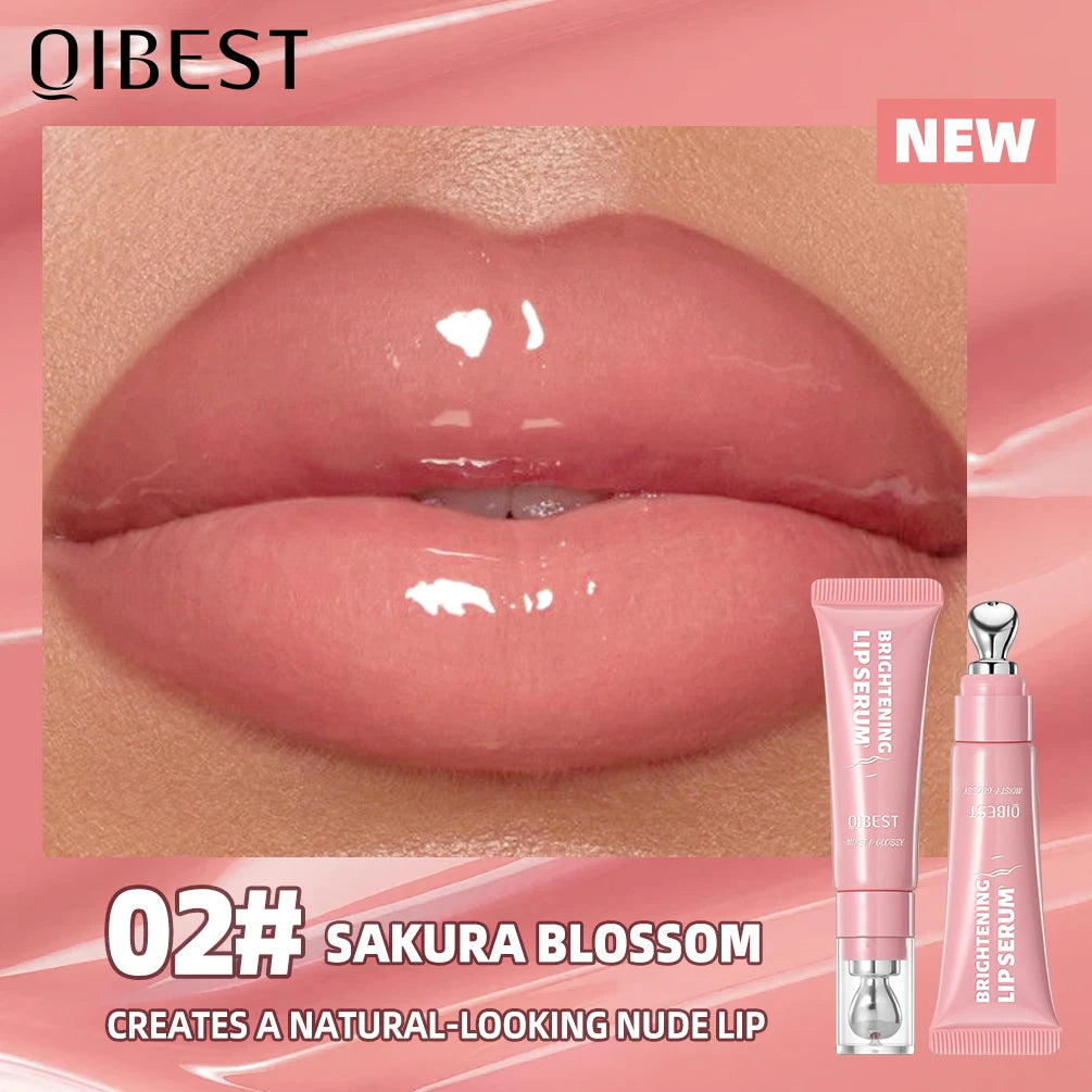 Mirror Pearl Lipgloss-Long Lasting Moisturizing Shine Glitter Lip Glaze Non Stick Cup Jelly Pout Lip Tint Makeup