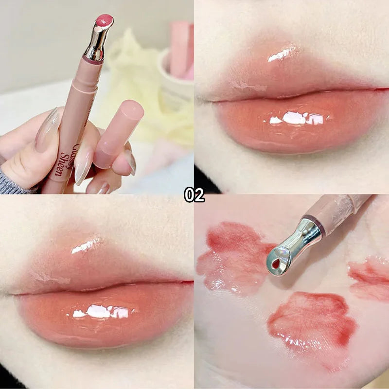 Pinkyfocus Moisturizing, Natural, Easy to Apply, Lipgloss-Has a Water-Gloss Finish, Does Not Stick to the Cup, Does Not Show Lip Lines, Is Non-Sticky, Enhances Lip Volume, Brightens the Complexion, High-End Versatile Korean-S