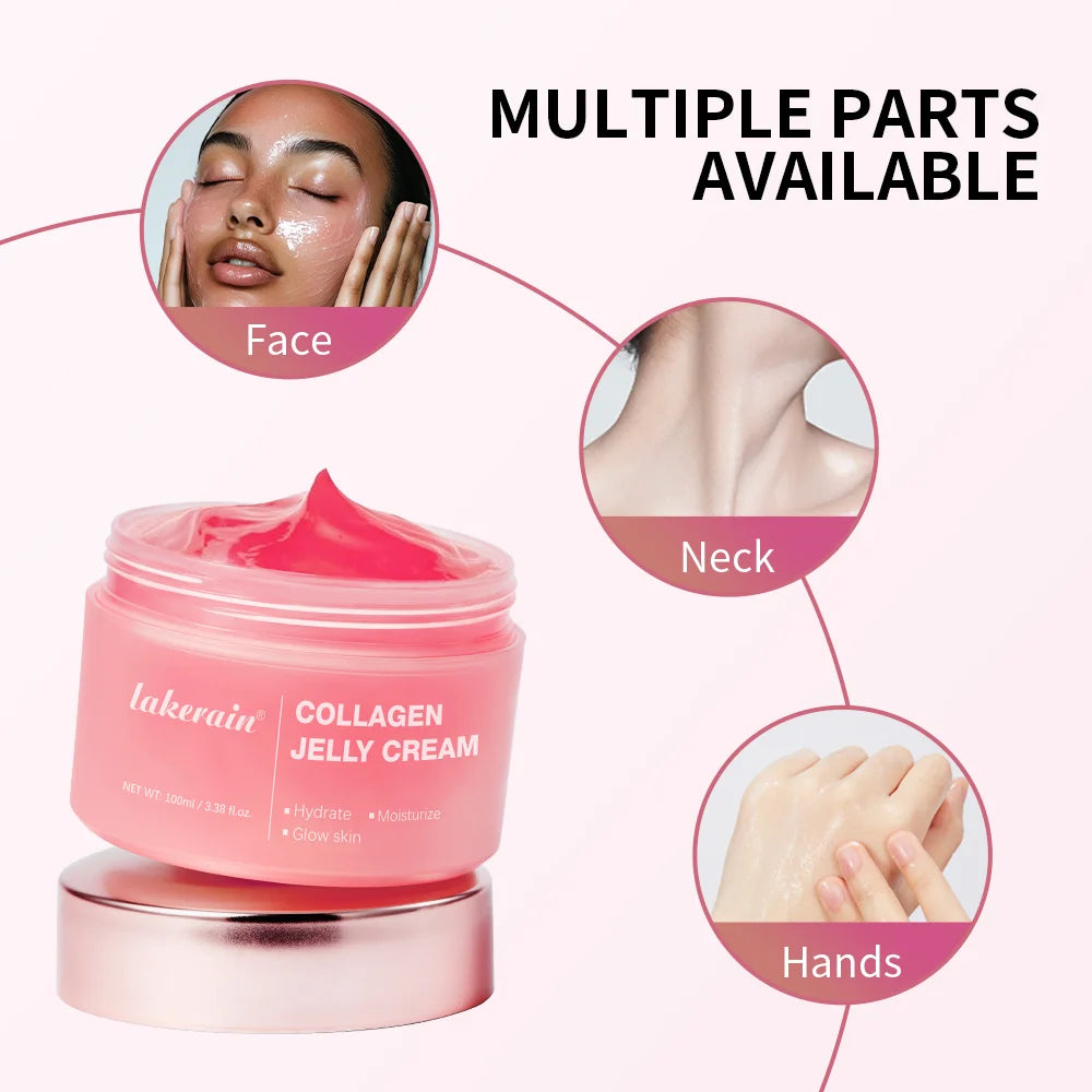 Anti Aging Collagen Face Cream-100ml Niacinamide Moisturizer Hydrating Gel For Tightening Soothing Firmness Skincare