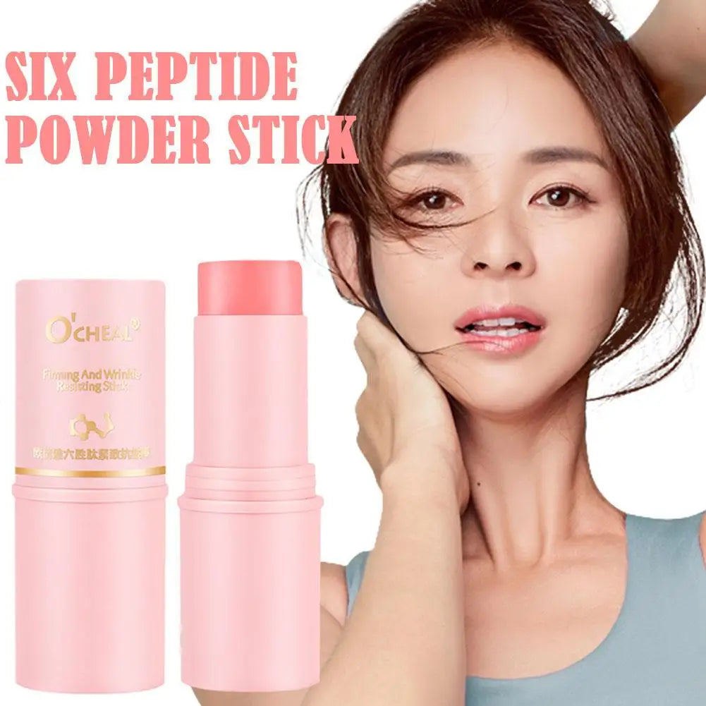 Collagen Peptide Firming Stick – Portable Moisturizing Skin Balm with Hexapeptide