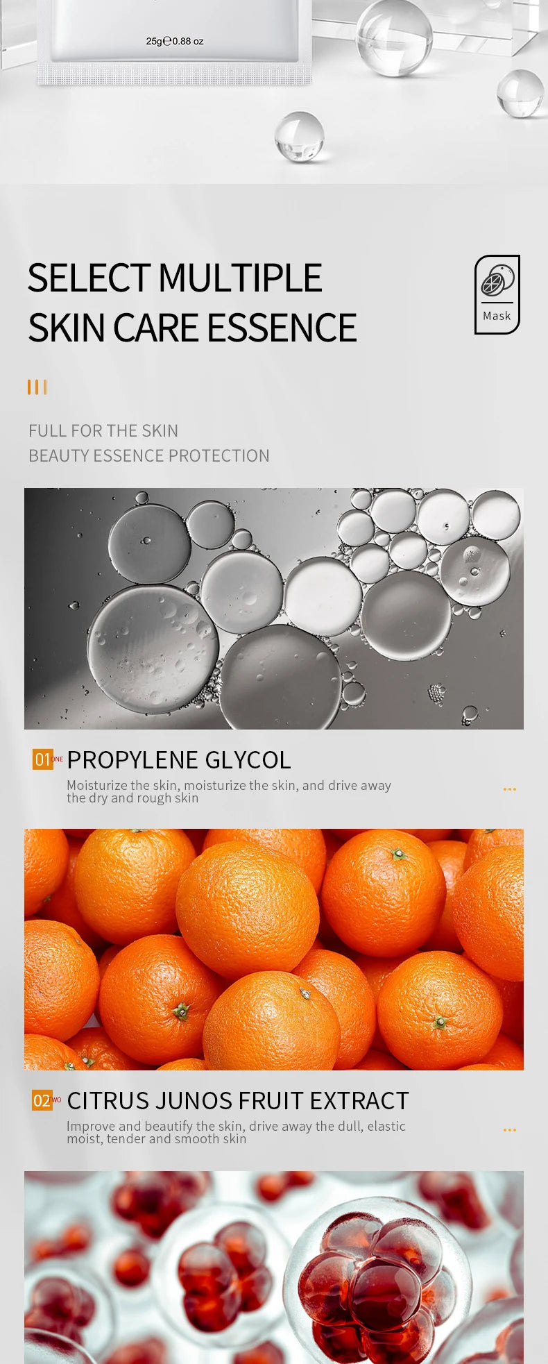 Vitamin C Brightening Facial Mask