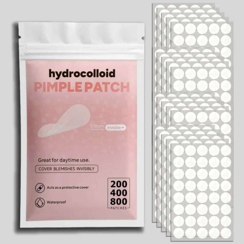 Invisible Clear Pimple Patches – 800 Count