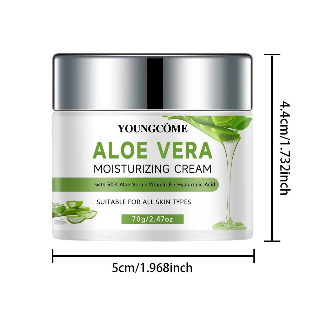 Aloe Vera Moisturizing Cream & Skincare Set