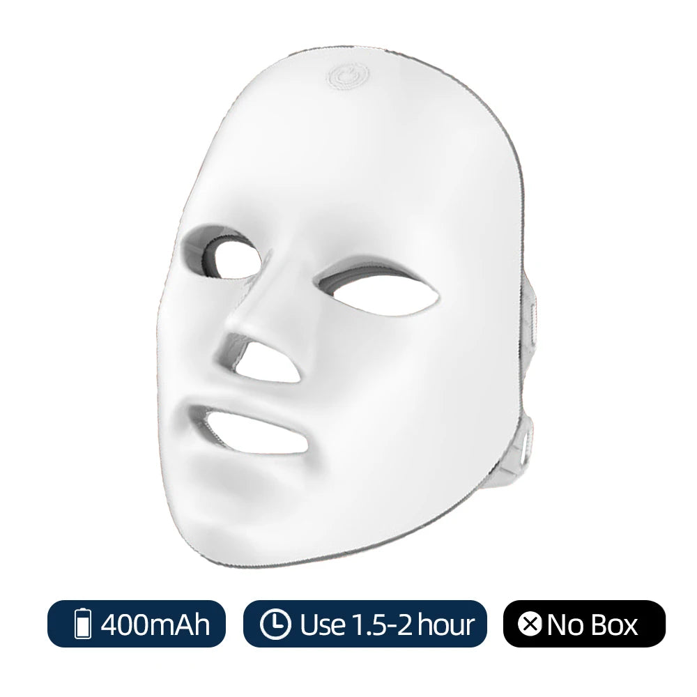 Rechargeable Facial LED Mask 7-Beauty Mask Skin Rejuvenation Home Face Lifting Skin Care Beauty Mask