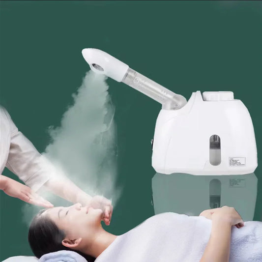 Facial Steamer Warm Mist Humidifier for Face-Deep Cleaning Vaporizer Sprayer Salon Home Spa Skin Care