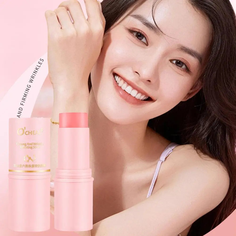 Collagen Peptide Firming Stick – Portable Moisturizing Skin Balm with Hexapeptide
