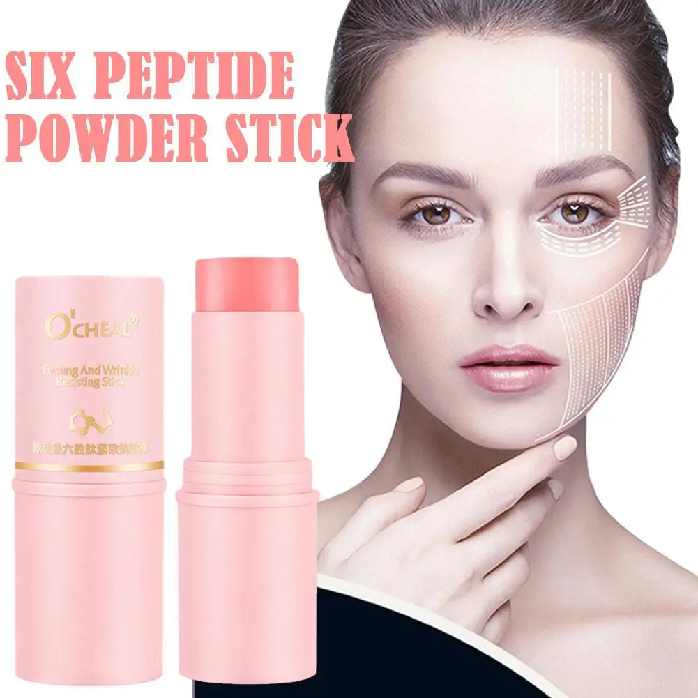 Collagen Peptide Firming Stick – Portable Moisturizing Skin Balm with Hexapeptide