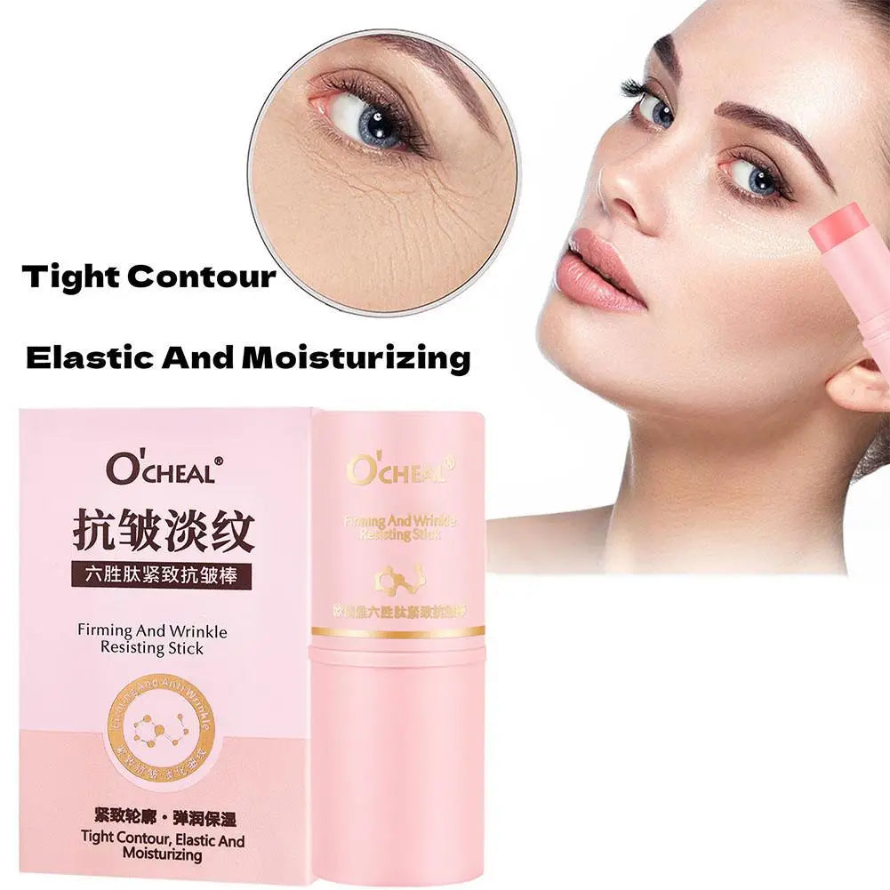 Collagen Peptide Firming Stick – Portable Moisturizing Skin Balm with Hexapeptide