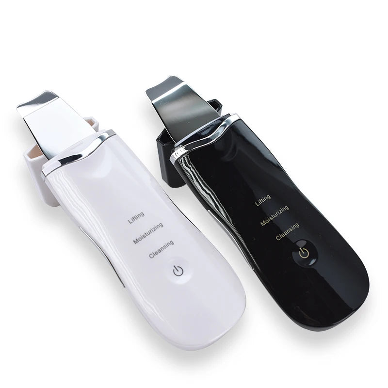 Ultrasonic Deep Face Cleaning Machine Skin Scrubber Remove Dirt Blackhead Reduce Spots And Wrinkles Facial Lifting