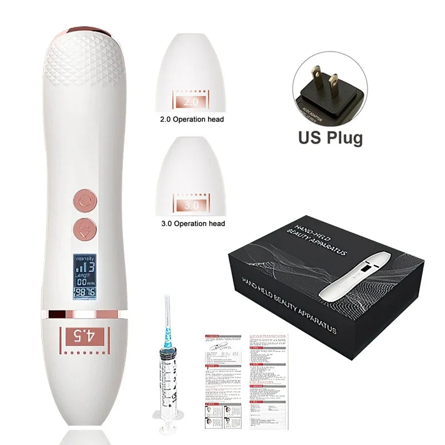 Magic 7D Mini Ultrasonic Face Lifting, Massager SPA Beauty Machine,Wrinkle Removal, Anti-Aging Skin Tightening Eye Care