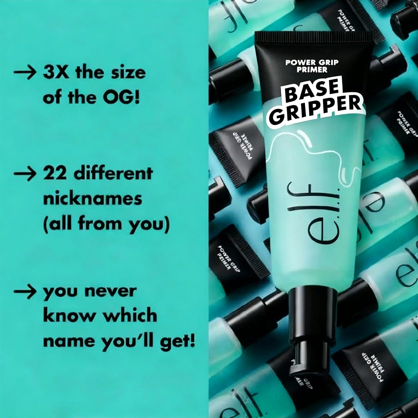 e.l.f. Power Grip Primer – 75ml Jumbo